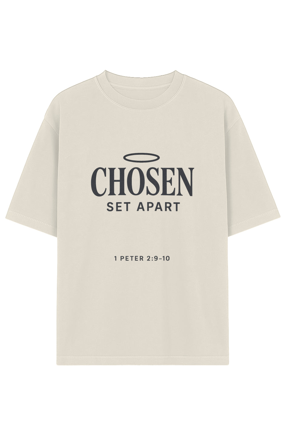 Garment-Dyed Drop-Shoulder Tee