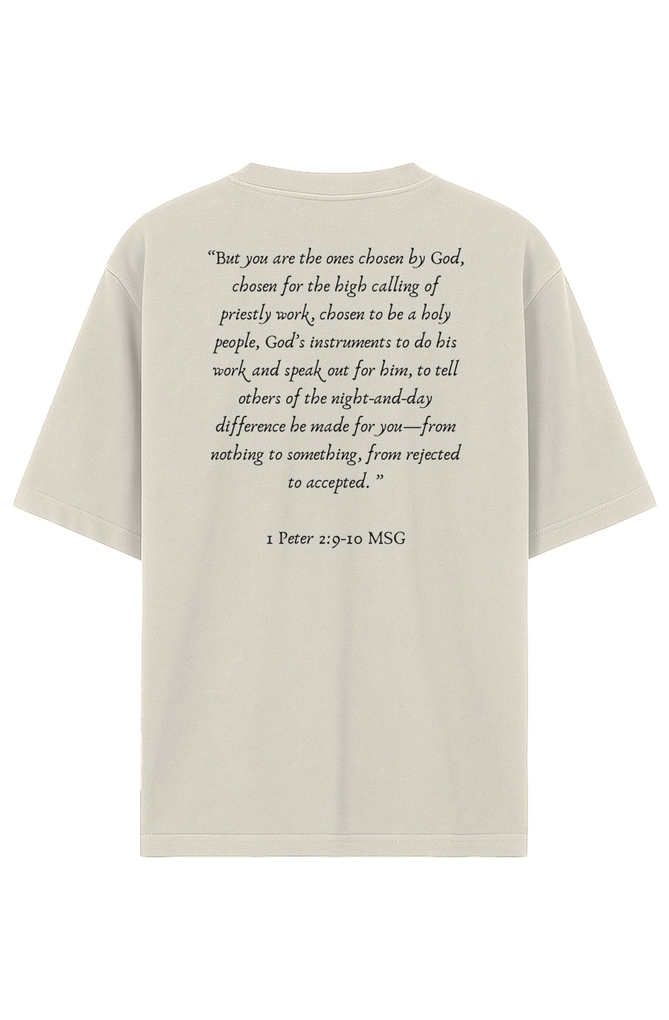 Garment-Dyed Drop-Shoulder Tee